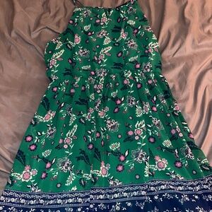 Francesca’s Collections “Blue Rain” Sleeveless Dress